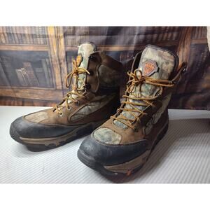 Rocky Boots Primaloft Camo Gore Tex 4777 800 Gram Insulation Mens Size 13 M